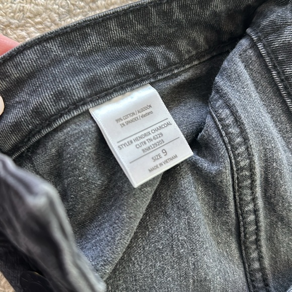 Carly Jean Los Angelas Hendrix jeans in charcoal - Picture 3 of 6